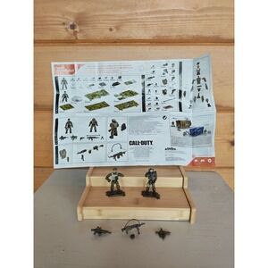 Mega Blok Construx Call of Duty Jungle Satcom Armory FMG11 Incomplete Figure Gun